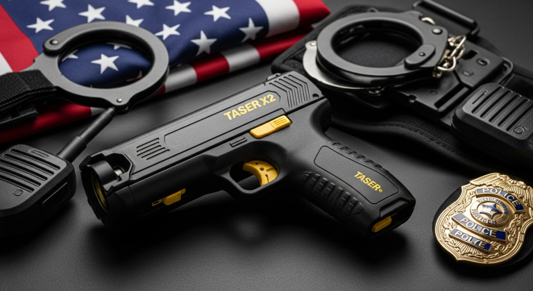 TASER X2 Professional Series conducted electrical weapon with dual laser targeting system and LED illumination