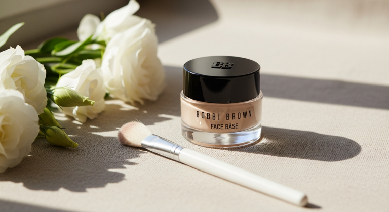 Bobbi Brown Vitamin Enriched Face Base jar with vitamin-rich formula for sensitive skin